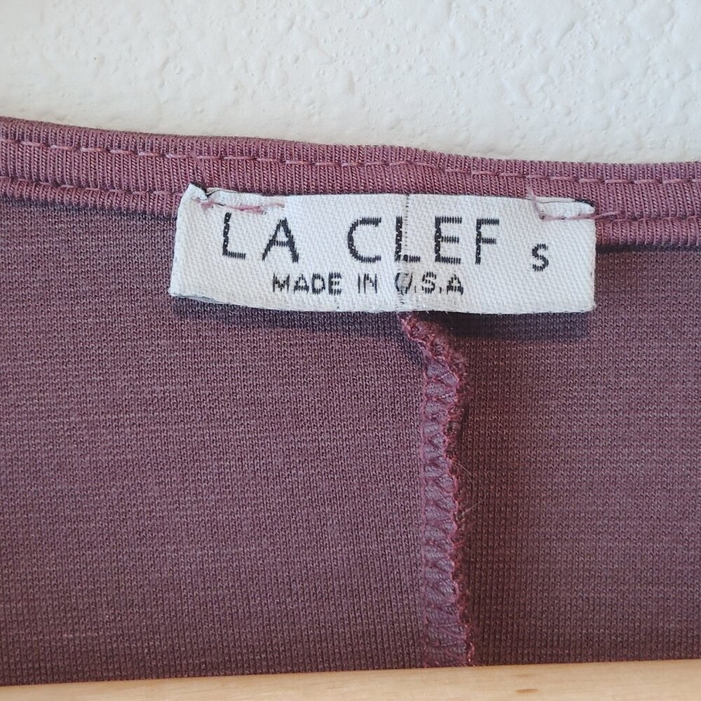 LA CLEF Purple Long Sleeve Dress - Picture 5 of 7
